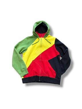 Men's Oakley Rasta Color Forged Goods Block Hoodie